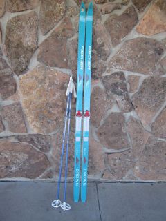   Country Crown Air Tec Cross Country Skis w Salomon SNS Bindings 195cm