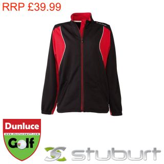   PERFORMANCE FULL ZIP FLEECE BLACK/RASPBERR​Y SBLTOP619 GOLF TENNIS