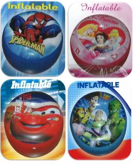 NEW DISNEY INFLATABLE POUF STOOL CHAIR BEDROOM SEAT