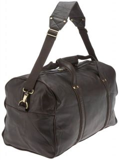   Brown Holdall Weekend Travel Bag BRAND NEW £53.00 Gym Bag STABY40