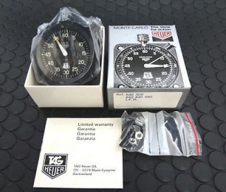 Heuer Dashboard Timer IFR (I.F.R.) 12 minute stopwatch NOS Ref. 542 
