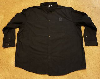Taco Bell Uniform Employee Front Button Long Sleeve Shirt 4XL Barco