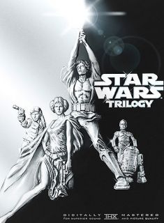 Star Wars Trilogy (DVD, 2004, 4 Disc Set, Widescreen)