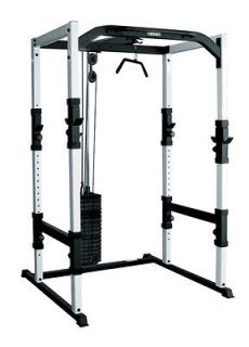 YORK Power Cage Rack Home Gym Squat Smith Machine Weight Exercise 
