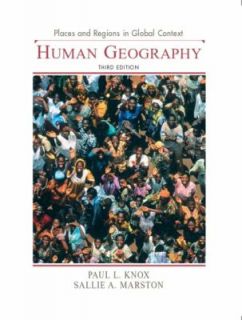 Places and Regions in Global Context Human Geography by Sallie A 