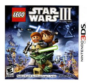 LEGO Star Wars III The Clone Wars Nintendo 3DS, 2011