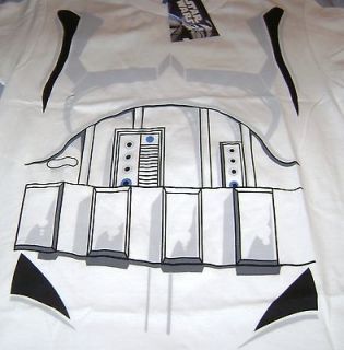   WARS STORMTROOPER UNIFORM 2XL 2X XXL T SHIRT NEW LICENSED COSTUME TEE