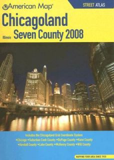Chicagoland Seven County, Illinois Street Atlas 2007, Paperback