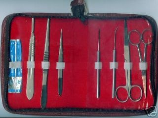 DISSECTING MEDICAL STUDENT KIT + 100 Surgical Blade 22
