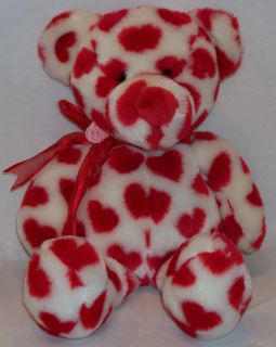 ABC Distributing Inc. Plush Valentine Bear w/Hearts w/Bow
