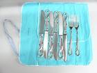 925 STERLING TIFFANY & CO PERETTI PADOVA LUNCHEON 6 KNIFE 2 FORKS 