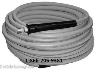 50 ft 3/8 Gray Non Marking 6000psi Pressure Washer Hose