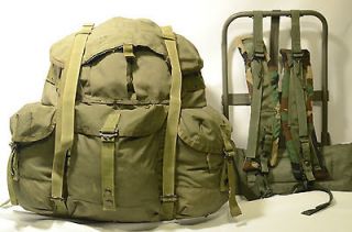 ARMY Large ALICE PACK + USED Frame / Straps / Pad GOOD complete