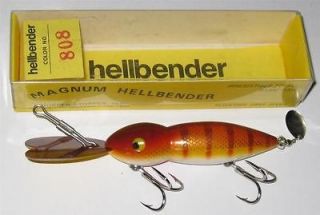 WHOPPER STOPPER MAGNUM HELLBENDER 800 SERIES VINTAGE LURE NEW IN THE 