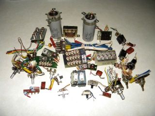   ​, FT 101E,EE ASSORTED PARTS,PCBS,PO​TS,CAPACITORS​,SWITCHES