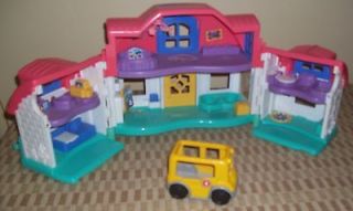 Fisher Price Fun Sweet Sounds Dollhouse Accessories Tea Party House 