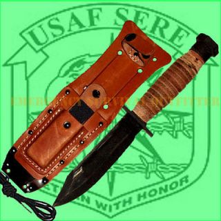 SERE Genuine Issue Army Air Force Issue Pilots Survival Knife FREE 