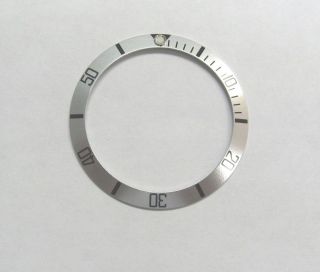 BEZEL INSERT FOR TAG HEUER 1000 WATCH SILVER PARTS