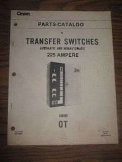 onan transfer switches in Transfer Switches