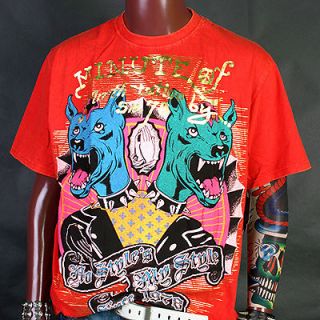 ma0065r Minute Mirth Dogs Tattoo Punk Retro T Shirt XL