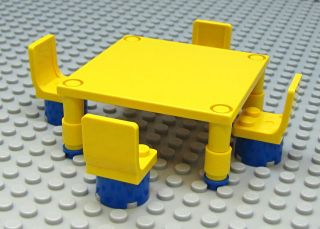 lego table chairs in Toys & Hobbies