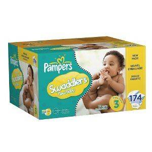 Pampers Swaddlers Dry Max, 174 count, SIZE 3, CHEAP