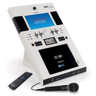 The Singing Machine Karaoke System SMD 572 Table Top DVD/CDG+Microp 