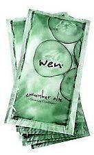 wen (4) CUCUMBER 2 oz. CLEANSING CONDITIONER TRAVEL PACKS Oily Scalps 