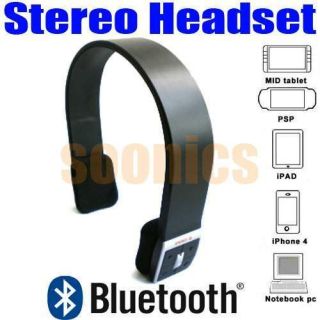 bluetooth stereo headset mic in Cell Phones & Accessories