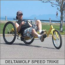 DeltaWolf Long Wheel Base Recumbent Trike DIY Plan