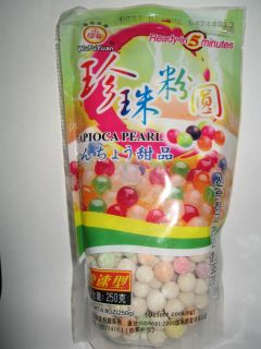 One Bag Of Lychee Litchi Tapioca Pearls Boba Bubbles Tea 8.8 oz