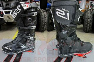 TCX Motocross Boots   Pro 2.1 Black