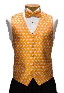 University of Tennessee Orange Tuxedo Vest