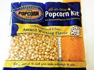 Preferred Popcorn 1 Case (12) for 8 Ounce Popcorn Machines Portion 
