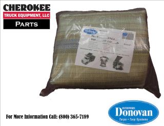 Donovan 4463, Mighty Mesh Tarp, 109x28 for Dump Truck or Roll Off