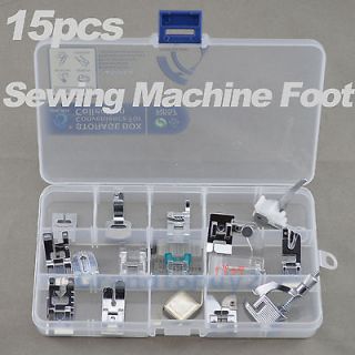   New Domestic Sewing Machine Foot Feet For Janome Toyota Brother Singer
