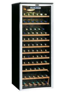 Danby DWC612BLP Wine Cooler, 75 Bottle Capacity, Removable Wooden 