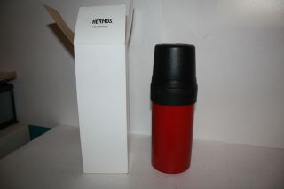 THERMOS BRAND STEEL OUTDOORS 1 QT. STEEL THERMOS ( NIB )