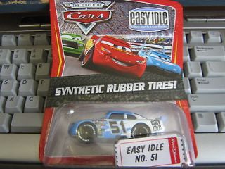   PIXAR CARS EASY IDLE NO.51 KMART DAYS 2 SYNTHETIC RUBBER TIRES