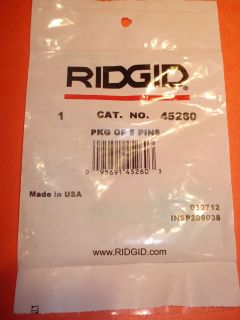   Pack of 5 Pins for RIDGID 300 Compact & 300 38rpm Threading Machine