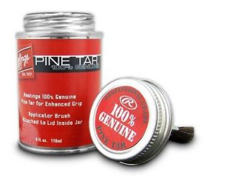 Rawlings Genuine Pine Tar Includes Jar & Brush 100% Genuine, GPT NEW