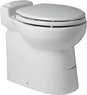   023 Sanicompact 48 Self Contained Toilet & Macerator Pump System White