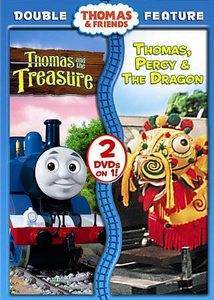Thomas Friends Thomas and the Treasure Thomas, Percy the Dragon DVD 