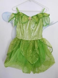 Tinkerbell Fairy Costume Girls XL 14 w Wings from Disneyland Walt 