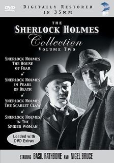 The Sherlock Holmes Collection   Vol. 2 DVD, 2003, 4 Disc Set 