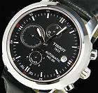 NEW SWISS MADE LEATHER TISSOT PRC200 AUTOMATIC CHRONOGRAPH T014.427.16 