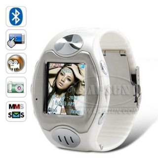Mini Unlocked Touch Screen GSM Mobile Phone Women Lady Watch Camera 