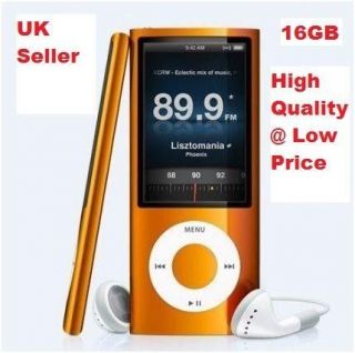 16GB  / MP4 PLAYER 4TH GEN WITH RADIO / 1.8 LCD SCREEN