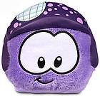   Penguin Purple Puffle Series 11 with Disco Ball Helmet Hat Unused Coin