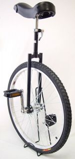 NEW 20 UNICYCLE   BLACK COLOR, FREE STAND